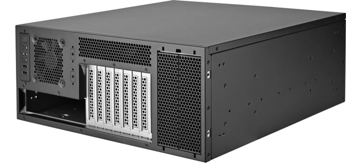 SilverStone RM46-502-I, Rackmount Storage, schwarz, 4HE, ATX