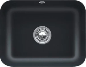 Villeroy & Boch Cisterna 60C Unterbau Becken mittig pure black