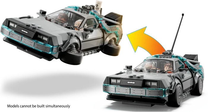 LEGO Speed Champions - Zeitmaschine aus Zurück in die Zukunft