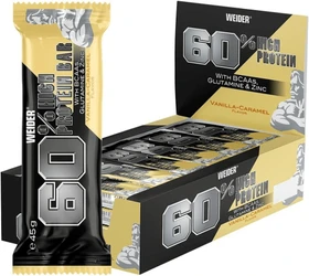 Weider 60% Protein Bar Vanilla Caramel 1.08kg (24x 45g)