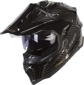 LS2 MX701 Explorer Carbon Solid schwarz