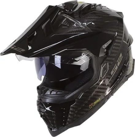 LS2 MX701 Explorer Carbon Solid schwarz