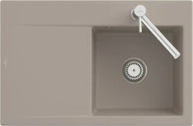 Villeroy & Boch Subway Style 45 Einbau Becken rechts mit Excenterbetätigung timber
