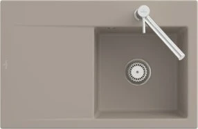 Villeroy & Boch Subway Style 45 Einbau Becken rechts mit Excenterbetätigung timber