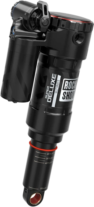 RockShox Super Deluxe Ultimate RC2T DebonAir+ Trunnion 165x45mm Dämpfer Modell 2023