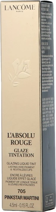 Lancôme L'Absolu Rouge Glaze Tintation 705 pinkstar martini, 4.5ml