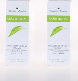 Charlotte Meentzen Kräutervital Tagescreme getönt caramel, 50ml