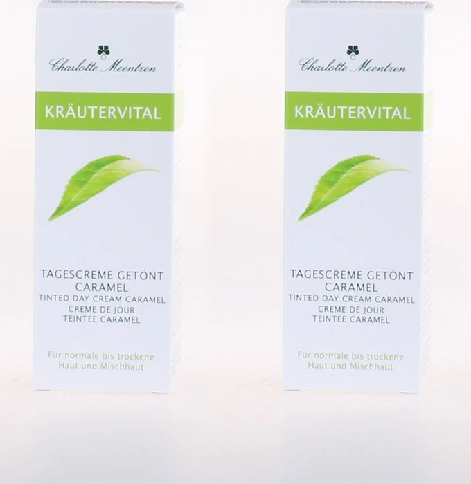 Charlotte Meentzen Kräutervital Tagescreme getönt caramel, 50ml