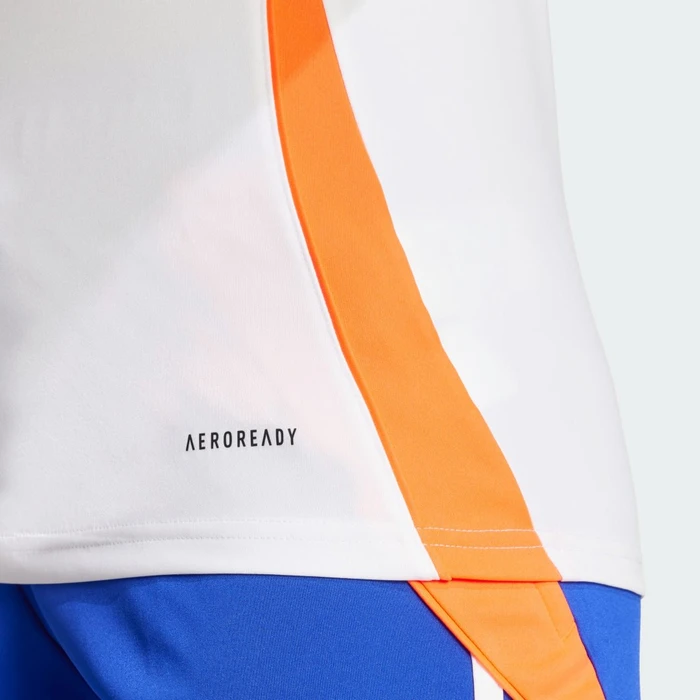 adidas Tiro 24 Trikot kurzarm white/lucid blue/app solar red (Damen)