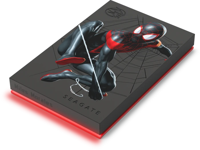 Seagate FireCuda Gaming HDD - Miles Morales Special Edition, 2TB, +Rescue, USB 3.0 Micro-B