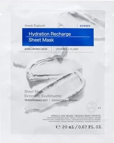 Korres Greek Yoghurt Intensiv feuchtigkeitsspendende Tuchmaske, 20ml