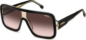Carrera Flaglab 14 black beige/brown shaded blue mirror