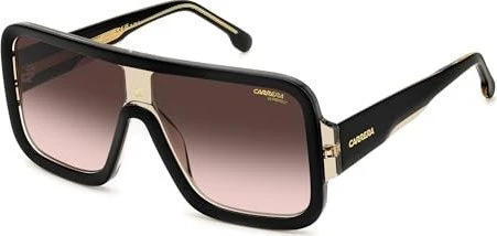 Carrera Flaglab 14 black beige/brown shaded blue mirror