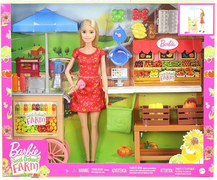 Mattel Barbie - Sweet Orchard Bauernhof Spielset