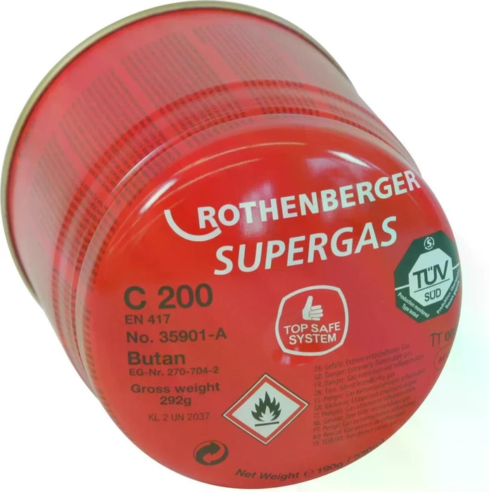 Rothenberger C 200 Supergas Gas Kartusche