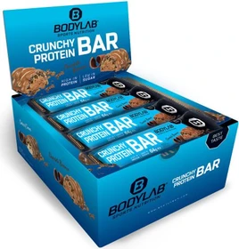 BodyLab24 Crunchy Protein Bar schokoladen brownie 768g (12x 64g)