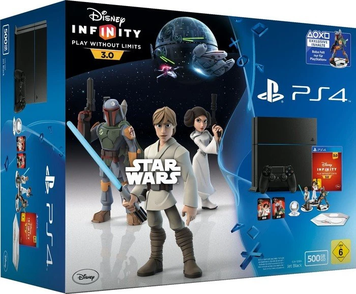 Sony PlayStation 4 - 500GB Disney Infinity 3.0: Star Wars Bundle schwarz