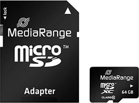 MediaRange R60/W15 64GB Kit, Class 10