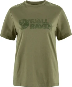 Fjällräven Lush Logo Funktionsshirt kurzarm grün (Damen)
