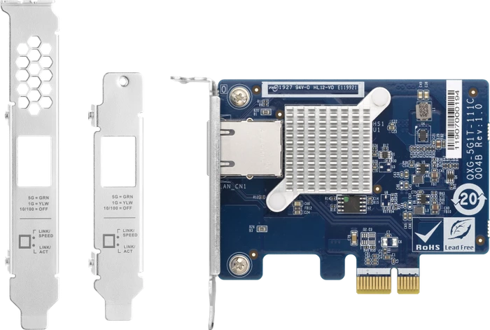 QNAP LAN-Adapter, RJ-45, PCIe 3.0 x1