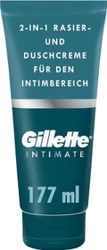 Gillette Intimate 2-in-1 Rasier- und Duschcreme für den Intimbereich, 177ml
