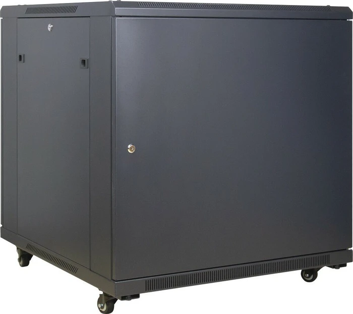 Inter-Tech SNB-8815 Serverschrank 15HE, Sicherheitsglastür, IP2X, 800mm tief