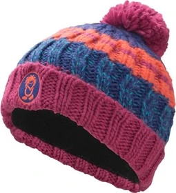 Trollkids Troll Bobble Mütze bright berry (Junior)