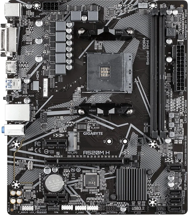 GIGABYTE A520M H (AMD AM4)
