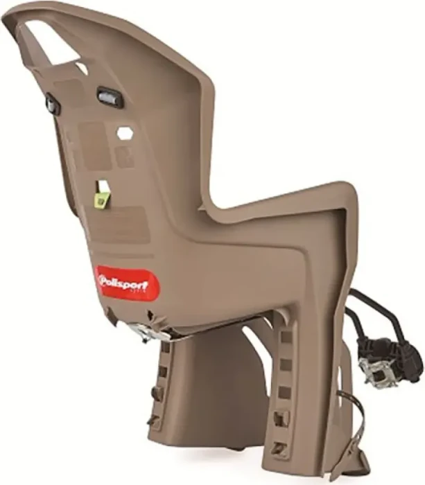 Polisport Koolah FF Fahrradkindersitz braun/grün