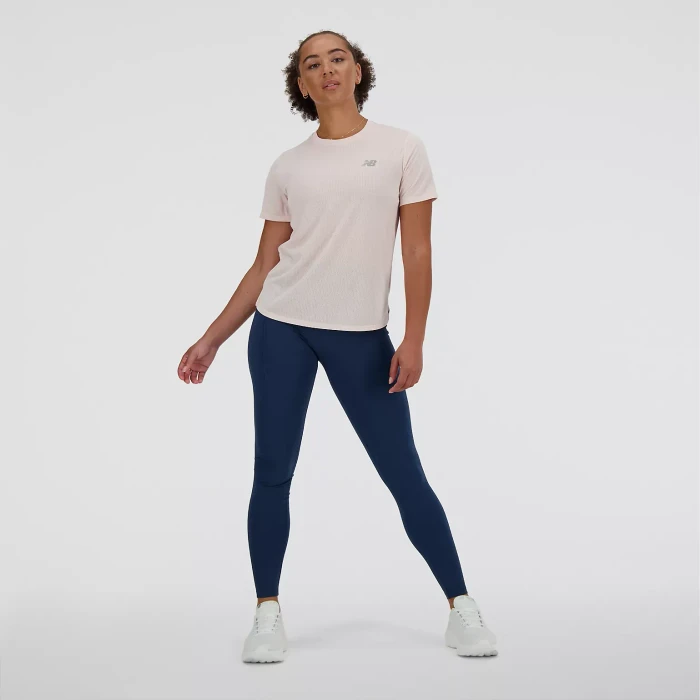 New Balance Sleek Pocket High Rise 27" Legging Hose lang nb navy (Damen)