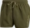 adidas Essentials Logo CLX Badeshorts night cargo/olive strata (Herren) Vorschaubild