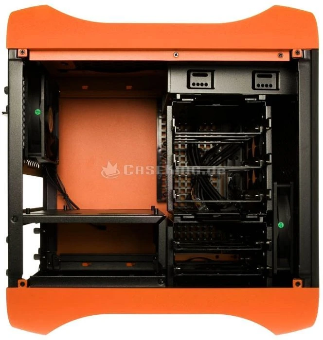 BitFenix Prodigy orange, Mini-ITX