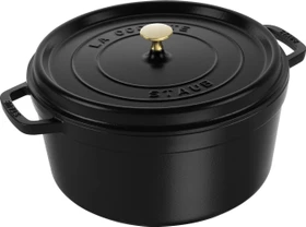 Zwilling Staub Cocotte Schmortopf rund 30cm 8.35l schwarz