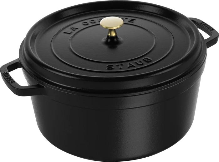 Zwilling Staub Cocotte Schmortopf rund 30cm 8.35l schwarz
