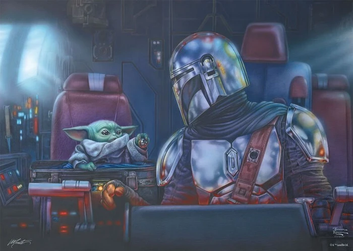 Schmidt Spiele Star Wars The Mandalorian - Two for the Road