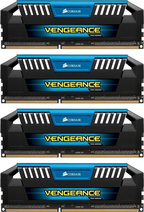 Corsair Vengeance Pro blau UDIMM 32GB Kit, DDR3-1600, CL9-9-9-24