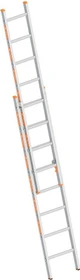 Layher Topic 1035 Alu 2-tlg. Schiebeleiter, 2x 8 Stufen