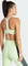 adidas Powerimpact Training Medium-Support 3-Streifen Sport-BH semi green spark (Damen) Vorschaubild