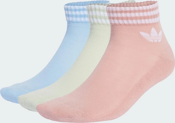 adidas 3-Streifen Ankle Socken, 3 Paare