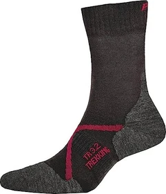P.A.C. TR 3.2 Trekking Merino Light Socken anthracite berry (Damen)