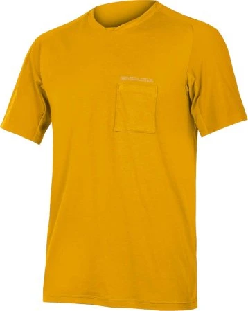Endura GV500 Foyle T Trikot kurzarm mustard (Herren)