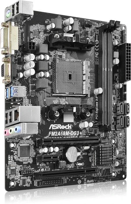 ASRock FM2A68M-DG3+ (AMD FM2+)