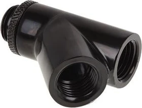 Alphacool Eiszapfen Y-Adapter 3x G1/4", schwarz