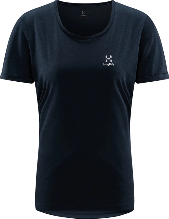 Haglöfs Ridge Tee Funktionsshirt kurzarm tarn blue (Herren)