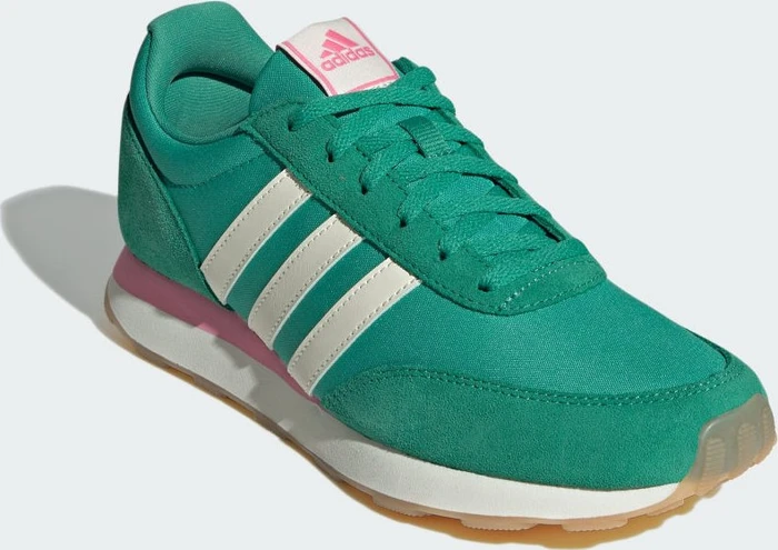 adidas Run 60s 3.0 semi court green/off white/bliss pink (Damen)
