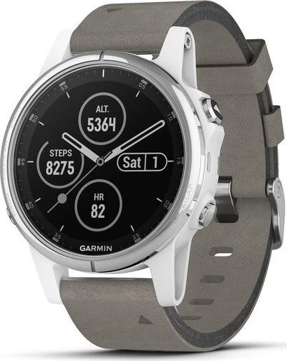 Garmin Fenix 5S Plus Sapphire grau