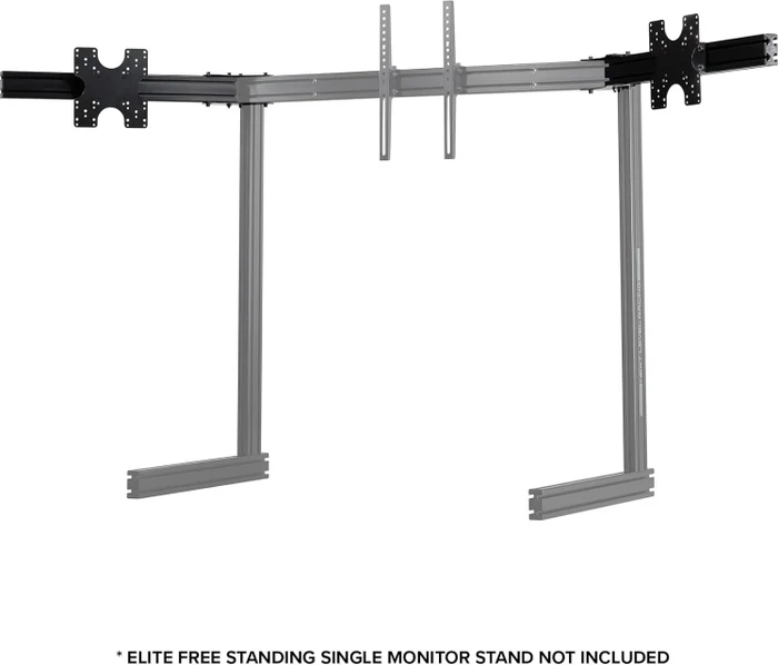 Next Level Racing Elite Freestanding Triple Monitor Stand Add-On Black Edition