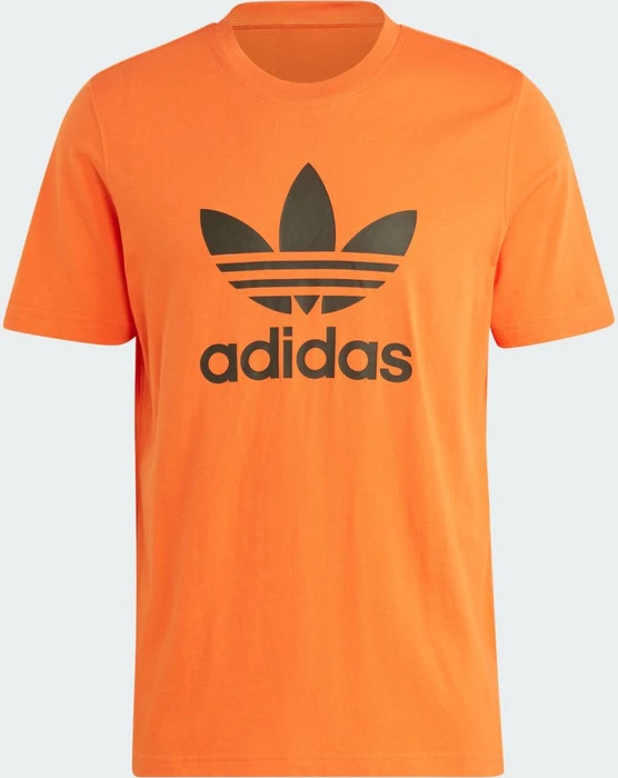 adidas Adicolor Classics Trefoil T-Shirt kurzarm semi impact orange/black (Herren)