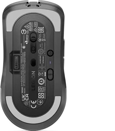 Lenovo Legion M600s Qi Wireless Gaming Mouse, Storm Grey, USB/Bluetooth