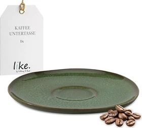 like by Villeroy & Boch Lave Vert Kaffee Untertasse 15.5cm